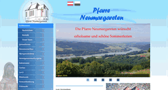 Desktop Screenshot of pfarreneumargareten.at