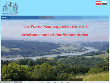Tablet Screenshot of pfarreneumargareten.at